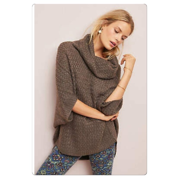 Anthropologie Sweaters - NWT Anthropologie Textured Cowl Pullover